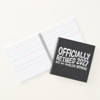 2027年退職 2027年退職したらもう知らない ノートブック