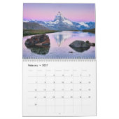 2027年風景写真 カレンダー (2月 2027)