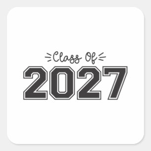 2027年4年生、2027年卒業第2種 スクエアシール