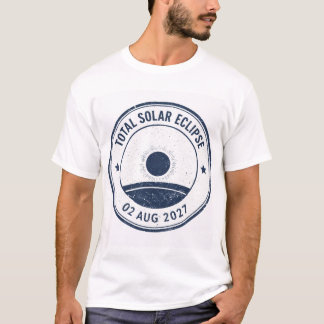 2027年8月2日の日食 Tシャツ