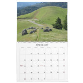 2027年 カレンダー Mt Tamalpais California (3月 2027)