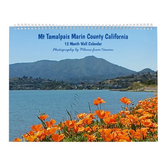 2027年 カレンダー Mt Tamalpais California (カバー)