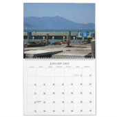 2027年 カレンダー Mt Tamalpais California (1月 2027)