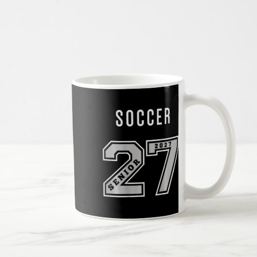 2027年 サッカー部 シニア (Ckチーム) ギフト - 27人のシニア コーヒーマグカップ (右)