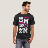 2027年 シニアダンサーを持つママ ダンスシニアママTシャツ Tシャツ (正面フル)