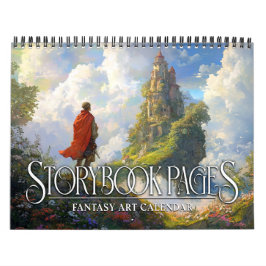 2027年 ストーリーブックページ ファンタジーアート カレンダー