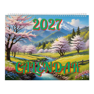 2027年 ファビュラス ワンダフル カレンダー