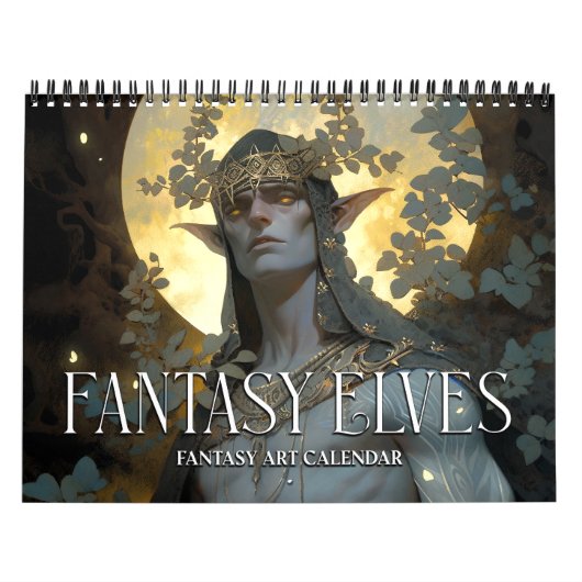 2027年 ファンタジーエルフ ファンタジーアート カレンダー (カバー)