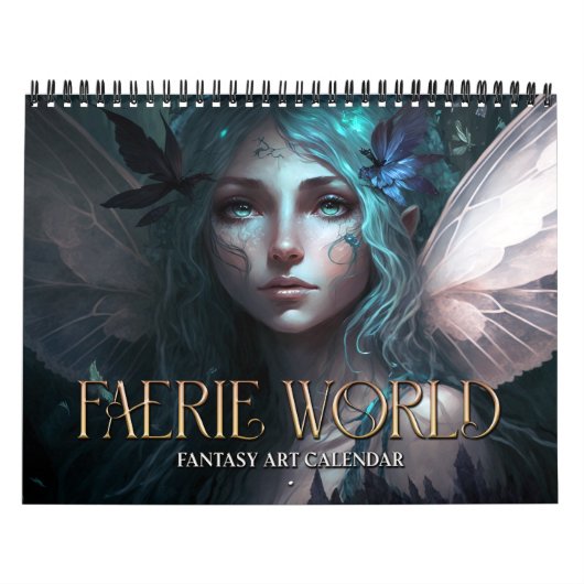 2027年 フェアリー・ワールド 2 ファンタジー・アート カレンダー (カバー)