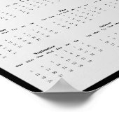2027年 ホットエアバルーン 壁掛けカレンダー - ゴールデンアワー ポスター (角)