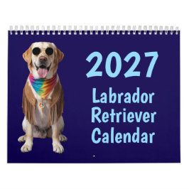 2027年 ラブラドール・レトリバー 犬 カレンダー