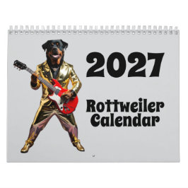 2027年 ロットワイラー 犬 カレンダー