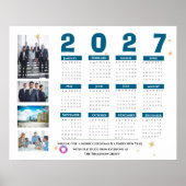 2027年 企業カレンダー 会社 ビジネス ポスター (正面)