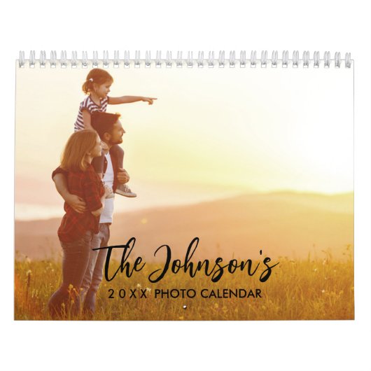 2027年 個人用 写真カレンダー カレンダー (カバー)