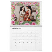2027年 夢想家であろう - 12か月 カレンダー (2月 2027)
