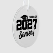 2027年 学校卒業年度 自慢の上級クラス オーナメント (正面)