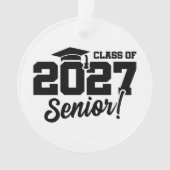 2027年 学校卒業年度 自慢の上級クラス オーナメント (正面)