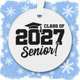 2027年 学校卒業年度 自慢の上級クラス オーナメント