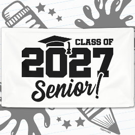 2027年 学校卒業年度 自慢の上級クラス 横断幕