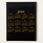 2027年 寅年 プランナー (裏面)
