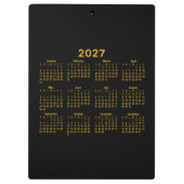 2027年 寅年 プランナー クリップボード (裏面)