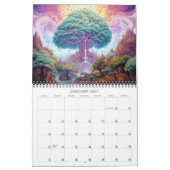 2027年 幻想的な風景 2 カレンダー (1月 2027)
