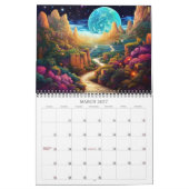2027年 幻想的な風景 2 カレンダー (3月 2027)