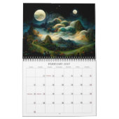 2027年 幻想的な風景 2 カレンダー (2月 2027)
