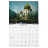 2027年 幻想的な風景 2 カレンダー (3月 2027)