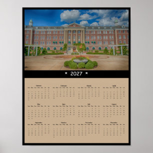 2027年 料理学院 ウォールカレンダー - ハイドパーク ポスター