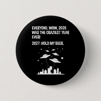2027年 私のビールを保持 缶バッジ