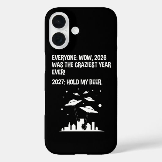 2027年 私のビールを保持 Case-Mate iPhoneケース (裏面)