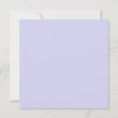 2027年 花カレンダー  violet 月曜日 週 フラットカード カード (裏面)