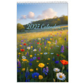 2027年 花 カレンダー (カバー)