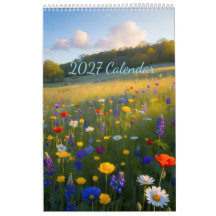 2027年 花 カレンダー 