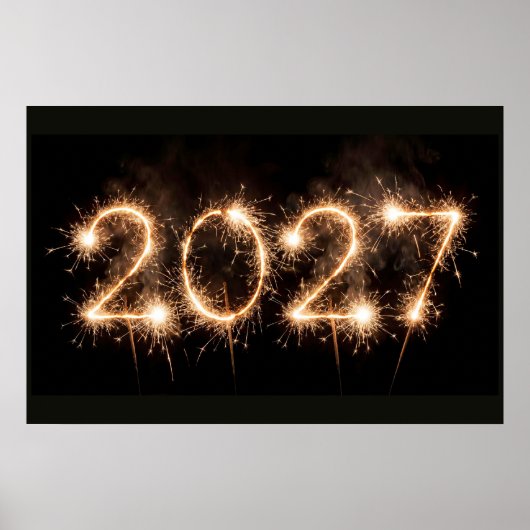 2027年、輝く新年、 ポスター (正面)