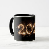 2027年、輝く新年、 マグカップ (正面左)