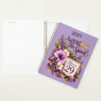 2027年 4分の1のスピードで歳をとる 2月29日 プランナー手帳