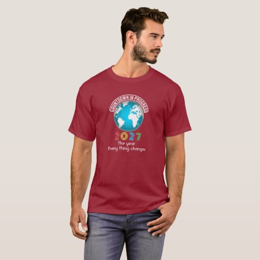 2027年Every Things Changes T-Shirt Tシャツ (正面フル)