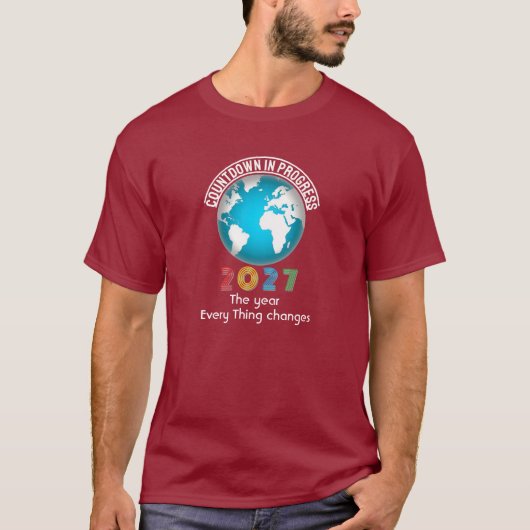 2027年Every Things Changes T-Shirt Tシャツ (正面)