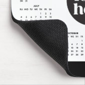 2027 ビジネス ロゴ挿入可 マーケティングカレンダー マウスパッド (コーナー)