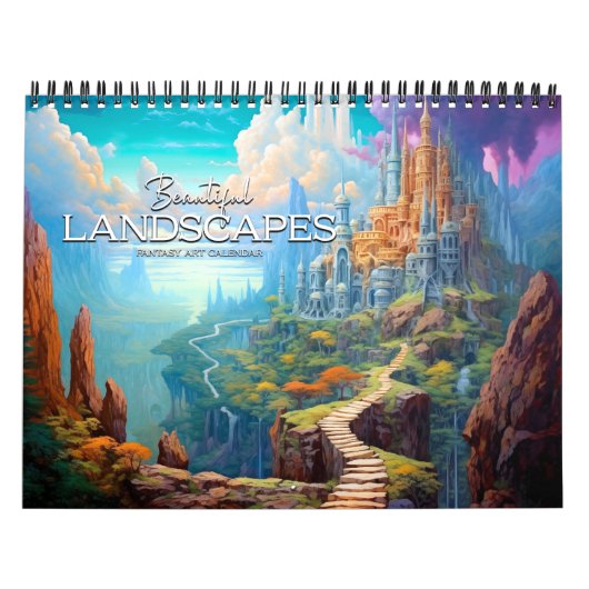 2027 ビューティフル ランドスケープ 3 カレンダー (カバー)