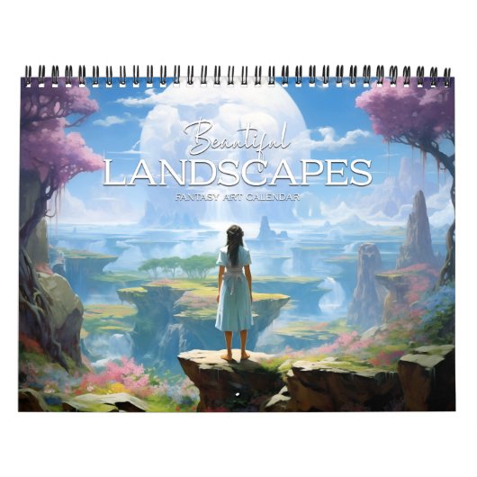 2027 ビューティフル ランドスケープ 4 カレンダー (カバー)