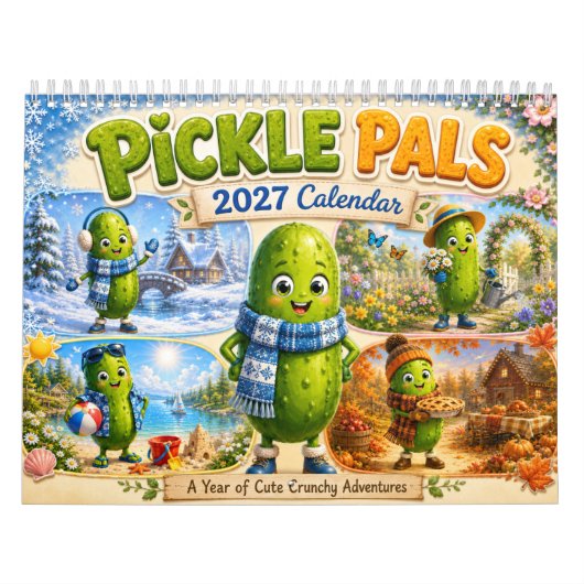 2027 ピクルス・ペールズ カレンダー (カバー)