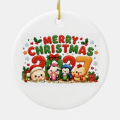2027 メリークリスマス セラミックオーナメント (裏面)