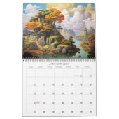 2027 美しい風景カレンダー カレンダー (1月 2027)