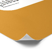 2027-2028金ゴールド2年壁カレンダーby Janz ポスター (角)