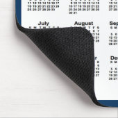 2027-2029警察ボックスブルー3年カレンダーby Janz マウスパッド (コーナー)