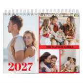 2027 Custom Photo Calendar Simple Create Your Own カレンダー (カバー)