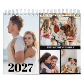 2027 Custom Photo Calendar Simple Create Your Own カレンダー (カバー)
